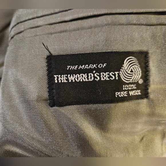 Gray Wool Tweed Blazer - Picture 4 of 4